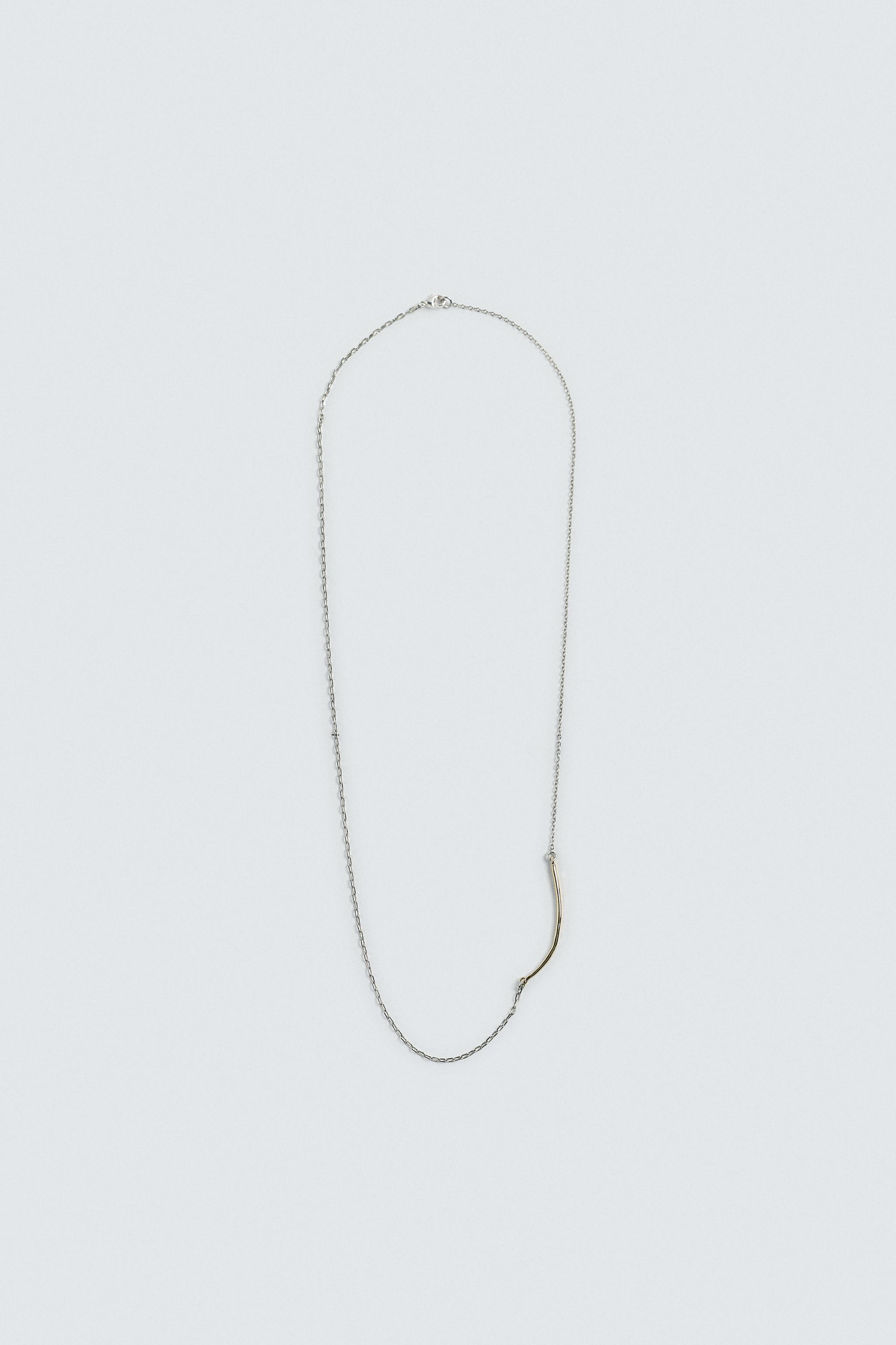 CHAÎNE AVEC PENDENTIF COMBIN
